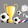 RETIF Vitrophanie Elements Decoration Theme Football 70X100Cm Hot
