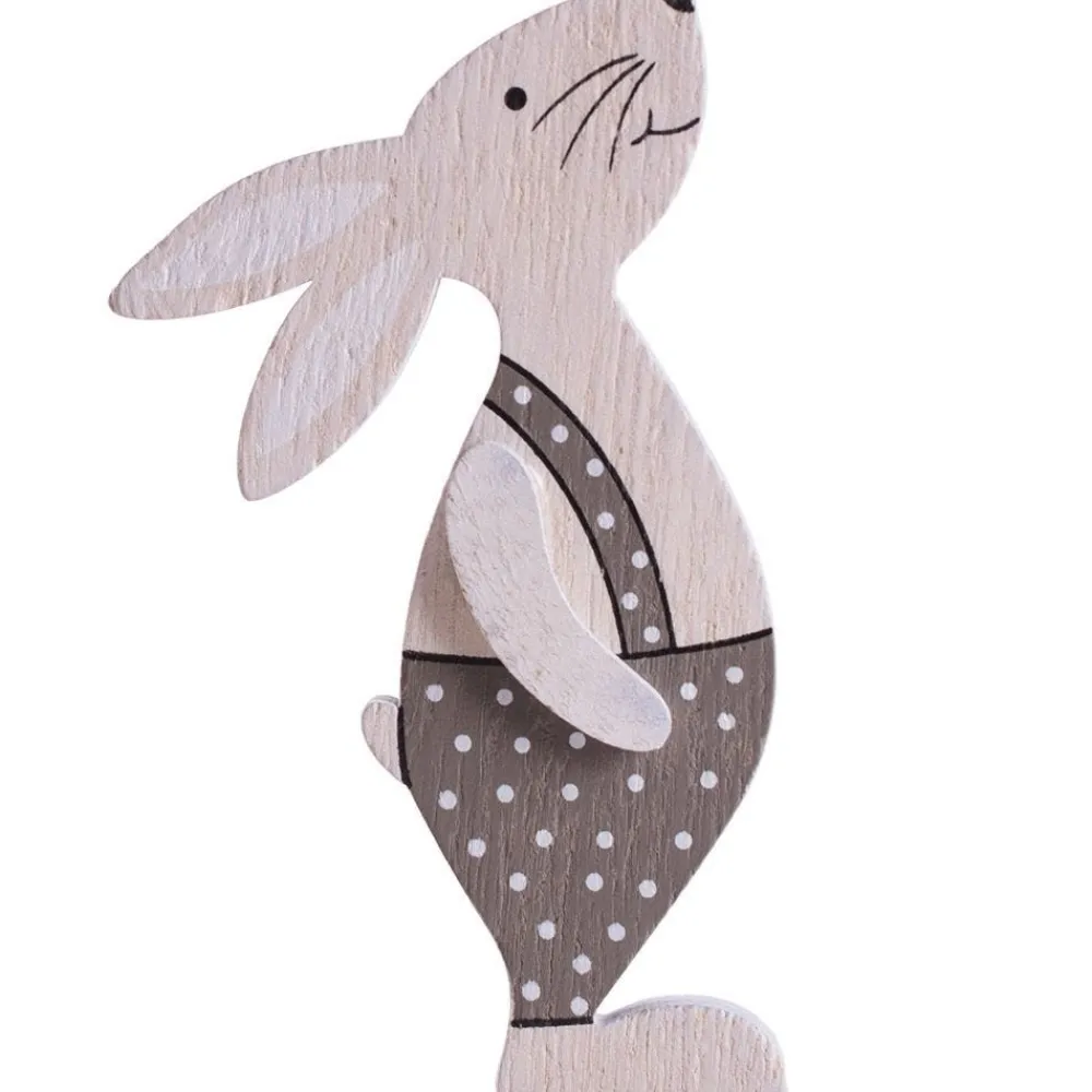 RETIF Vitrophanie Grand Lapin Printanier Gauche - 58,5 X 98 Cm Fashion