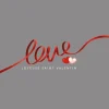 RETIF Vitrophanie Grand Ruban Love Joyeuse Saint Valentin 45,4X135Cm Shop