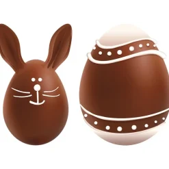 RETIF Vitrophanie Oeuf Lapin Et Oeuf Decore Choco - 70 X 100 Cm Outlet