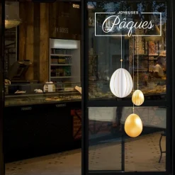 RETIF Vitrophanie Suspensions Oeufs De Paques Paper Cut 45,4X135Cm Discount